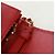 Saffiano PRADA Borsa a spalla con catena Portafoglio a spalla in pelle Safiano Rosso Oro Auth 168938V D'oro - vista 23