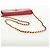 Saffiano PRADA Borsa a spalla con catena Portafoglio a spalla in pelle Safiano Rosso Oro Auth 168938V D'oro - vista 6