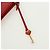 Saffiano PRADA Borsa a spalla con catena Portafoglio a spalla in pelle Safiano Rosso Oro Auth 168938V D'oro - vista 7