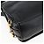 Borsa a Spalla in Pelle Nera e Argento GUCCI 001 2214 Auth ep13226 Nero - vista 13