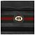 Borsa Sherry Line GG Supreme Web Gucci in PVC nero e oro 72 02 088 Auth 170825A D'oro - vista 14
