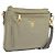 Borsa a Spalla PRADA in Nylon Pelle Beige Oro Auth fm5136 D'oro