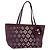 Borsa a mano in tela Zucca FENDI PVC viola oro Auth fm5149 D'oro Porpora