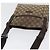 Bolsa de Ombro GG Canvas Gucci Bege Prata 122793 Auth bs33310 - vista 6