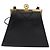 SAINT LAURENT Borsa a Spalla in Pelle Nera Dorata Auth 173508 Nero D'oro - vista 13