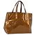 LOUIS VUITTON Borsa a Mano Monogram Vernis Reade PM Bronzo M91146 LV Auth 172114