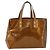 LOUIS VUITTON Borsa a Mano Monogram Vernis Reade PM Bronzo M91146 LV Auth 172114 - vista 13