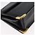 Borsa a Spalla Christian Dior in Pelle di Vitello Nera e Oro Auth 165366 Nero D'oro - vista 12