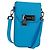 Borsa a Spalla Christian Dior in Pelle Blu Argento Auth 161745M