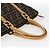FENDI Zucca Canvas Handtasche Braun Schwarz Auth ep13422 - Ansicht 7