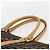 FENDI Zucca Canvas Handtasche Braun Schwarz Auth ep13422 - Ansicht 8