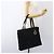 Bolsa Tote Canage Christian Dior em Nylon Preto Dourado Auth 173544 - vista 23
