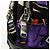 PRADA Collaborazione Universale Studio Borsa Frankenstein Nylon Viola Auth 171848M Argento Porpora - vista 10