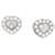 Orecchini Chopard, 'Happy Diamonds', oro bianco e diamanti.  - vista 1