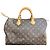 Borsa Louis Vuitton Speedy 35 Monogram Marrone