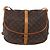 Louis Vuitton Saumur Monogram Canvas 35 Marrone - vista 2