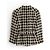 Chaqueta de pata de gallo 'París-Moscú' Pre-Fall 2009 de Chanel Castaño - vista 2