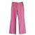 Pantalones de seda rosa con textura de Chanel Primavera 2007