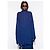 Zerstickter Rollkragenpullover Balenciaga Resort 2021 metallic blau