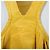 Vestido Amarillo Rochas con Detalle de Espalda Abierta - vista 6