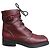 Botines de piel roja Stéphane Kelian