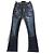 Autre Marque Jeans in denim di cotone taglio Bonaventure Blu