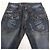 Autre Marque Jeans in denim di cotone taglio Bonaventure Blu - vista 3