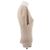 Lemaire Top beige sin mangas de algodón y lino - vista 3
