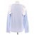 Autre Marque Camicia a righe blu e bianche - vista 2