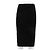 Falda midi negra Bottega Veneta Negro