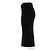 Falda midi negra Bottega Veneta Negro - vista 4