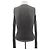 Phoebe Philo Pull gris col rond en cachemire - view 2