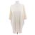 Lemaire Camiseta grande crema de algodón Beige