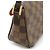 Borsa a Spalla Damier Recoleta Louis Vuitton Marrone - vista 5