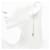Boucles d'oreilles Threader Cassandra Yves Saint Laurent Doré  - vue 4