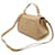 Sac à main/épaule en cuir rose beige Yves Saint Laurent  - vue 3