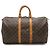 Borsa Boston Keepall 45 Monogram Louis Vuitton Marrone