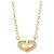 Collana in diamante Cartier C Heart 1P D'oro - vista 2