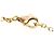 Collana in diamante Cartier C Heart 1P D'oro - vista 9