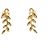 Tiffany & Co Tiffany Olivenblatt Ohrstecker Golden