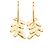 Tiffany & Co Tiffany Olivenblatt Ohrstecker Golden - Ansicht 4