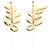 Tiffany & Co Tiffany Olivenblatt Ohrstecker Golden - Ansicht 6