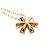 Autre Marque Collana Pendente Fiore in Oro Rosa 18K Ponte Vecchio D'oro - vista 9