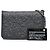 Wallet On Chain Portafoglio Chanel in agnello nero CC borchiato Camelia con catena - vista 11