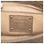 Borsa a spalla Prada in vitello lucido marrone con chiusura a pressione Taupe - vista 5