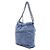 Borsa Chanel Blue Mini in denim con borchie 22 - vista 2