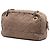 Bolso bowler de tweed acolchado iridiscente de piel marrón CC de Chanel - vista 2