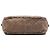 Bolso bowler de tweed acolchado iridiscente de piel marrón CC de Chanel - vista 3