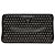 Clutch in pelle nera con borchie e chiusura Prada Nero