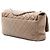 Chanel Marrón Jumbo Acolchado de Cordero Coco Rain Flap Castaño Marrón claro - vista 2